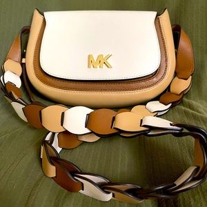 Michael Kors Tricolor Signature Shoulder Bag